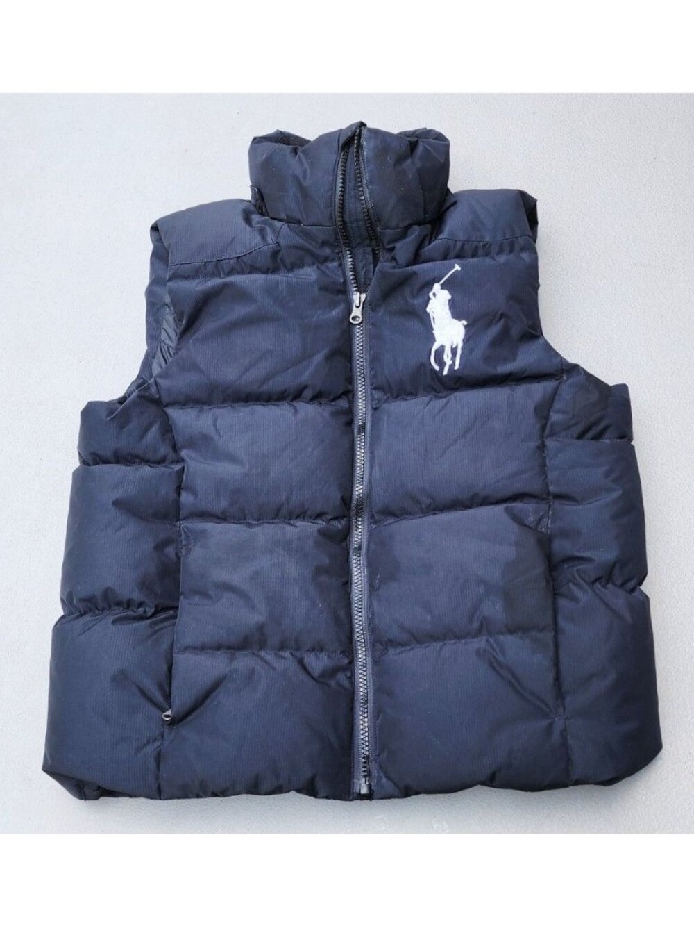 Polo Ralph Lauren Kids Puffer Vest Black Large (14-16) Zip Up Outerwear